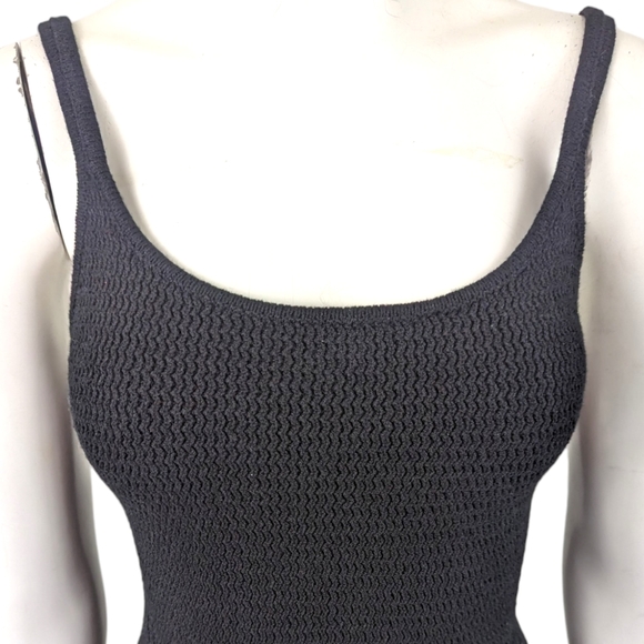 Rag & Bone Lena Mini Dress NEW Bodycon Crochet Dress Womens Small Black - Picture 3 of 13